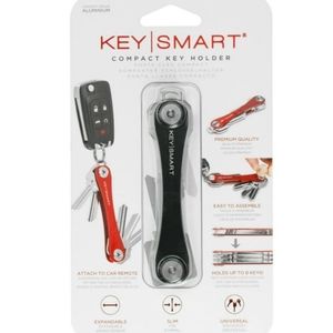 Key|Smart Original Compact Key Holder & Keychain Organizer-2-8 Keys Blac…